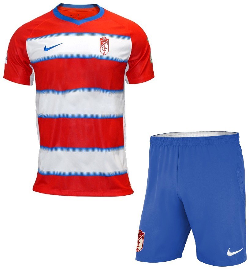 Tailandia Camiseta Granada 1ª Kit Niño 2019 2020 Rojo Blanco